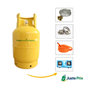Kit complet + bouteille de gaz 10 kg