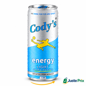 Boisson énergisante — Cody’s, version Light