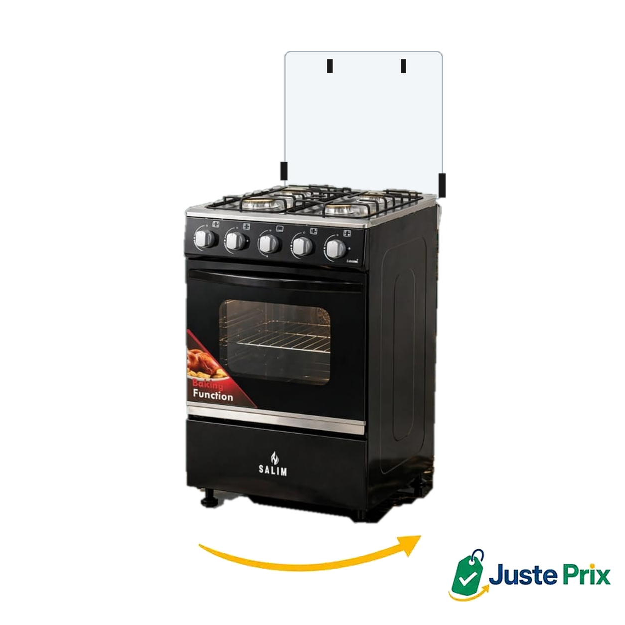 Cuisinière Besse 4 feux avec four