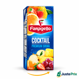 Boisson aux fruits — Faragello, cocktail, carton de 27 × 200 ml