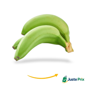 Banane verte (prix au kg)