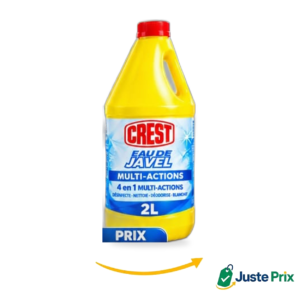 Eau de Javel Crest 2 L (carton de 6)