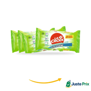 Lingettes nettoyantes La Croix Ultra-Hygiène (10 × 50)