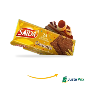 Biscuits Saïda Extra Cacaoté (carton de 20 × 190 g)